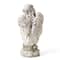 Glitzhome® 21" MGO Angel Garden Statue with Birdfeeder